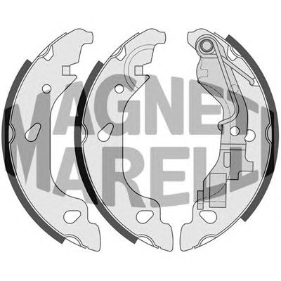 MAGNETI MARELLI 360219192195 -  Тормозные колодки
